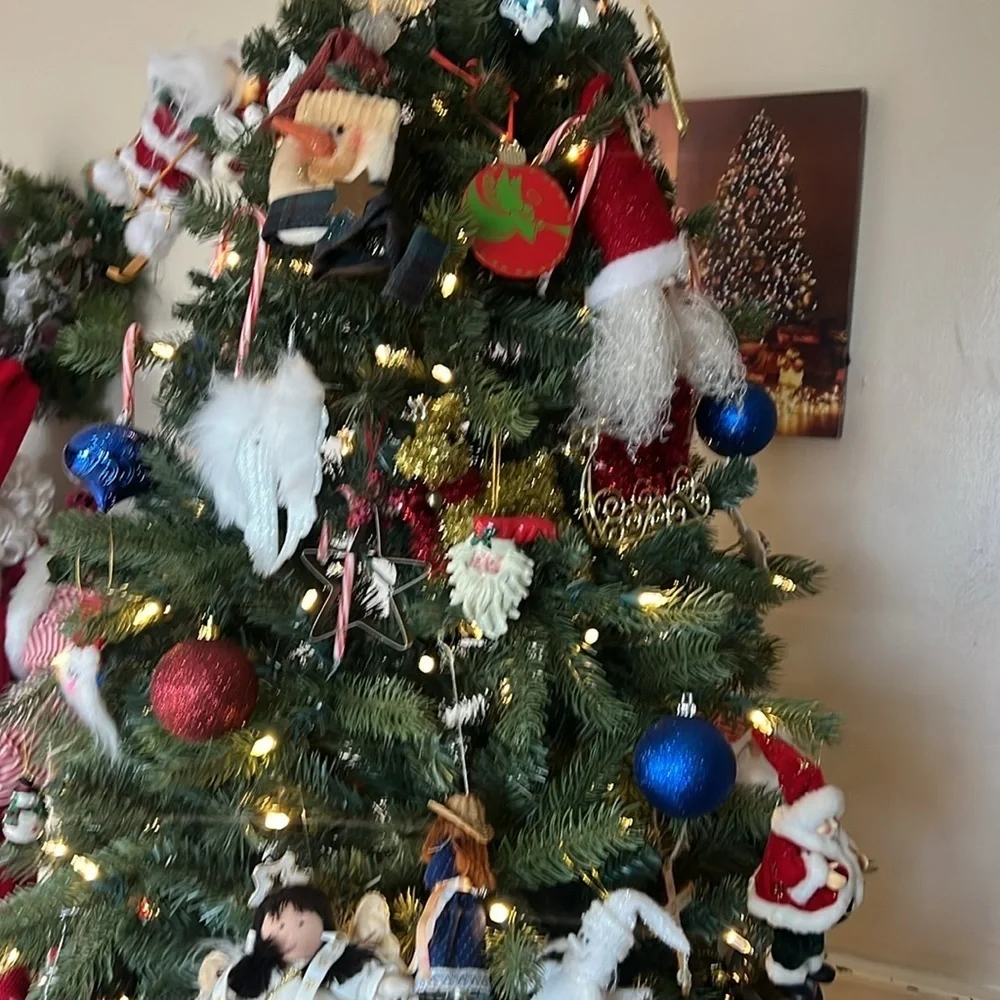 ❤️ Vintage Santa Clause Heavy Duty Ornament